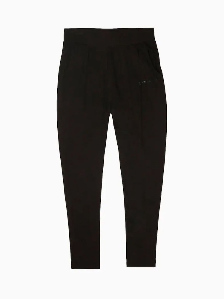 Pineapple Black Viscose Relaxed Fit Jersey Joggers - Image 5 of 5 Pineapple Black Viscose Relaxed Fit Jersey Joggers - Image 5 of 5