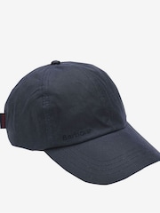 Barbour® Navy Wax 100% Cotton Cap - Image 1 of 4