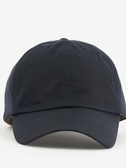 Barbour® Navy Wax 100% Cotton Cap - Image 3 of 4