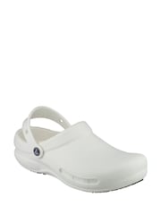 Crocs White Bistro Slip Resistant Work Clog - Image 3 of 5