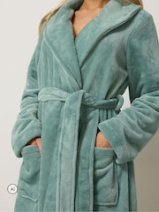 M&Co Super Luxe Maxi Shawl Robe - Imaginea 4 din 6
