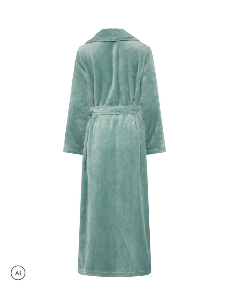 M&Co Super Luxe Maxi Shawl Robe - Imaginea 6 din 6