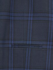 Blue Check Suit: Waistcoat - Image 3 of 3