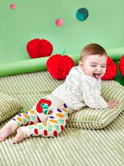 JoJo Maman Bébé Natural The Very Hungry Caterpillar Leggings - Image 2 of 6