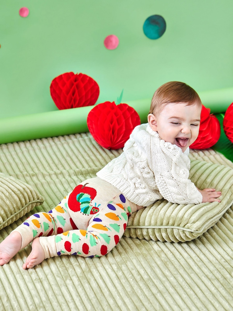 JoJo Maman Bébé Natural The Very Hungry Caterpillar Leggings - Image 2 of 6