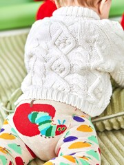 JoJo Maman Bébé Natural The Very Hungry Caterpillar Leggings - Image 3 of 6