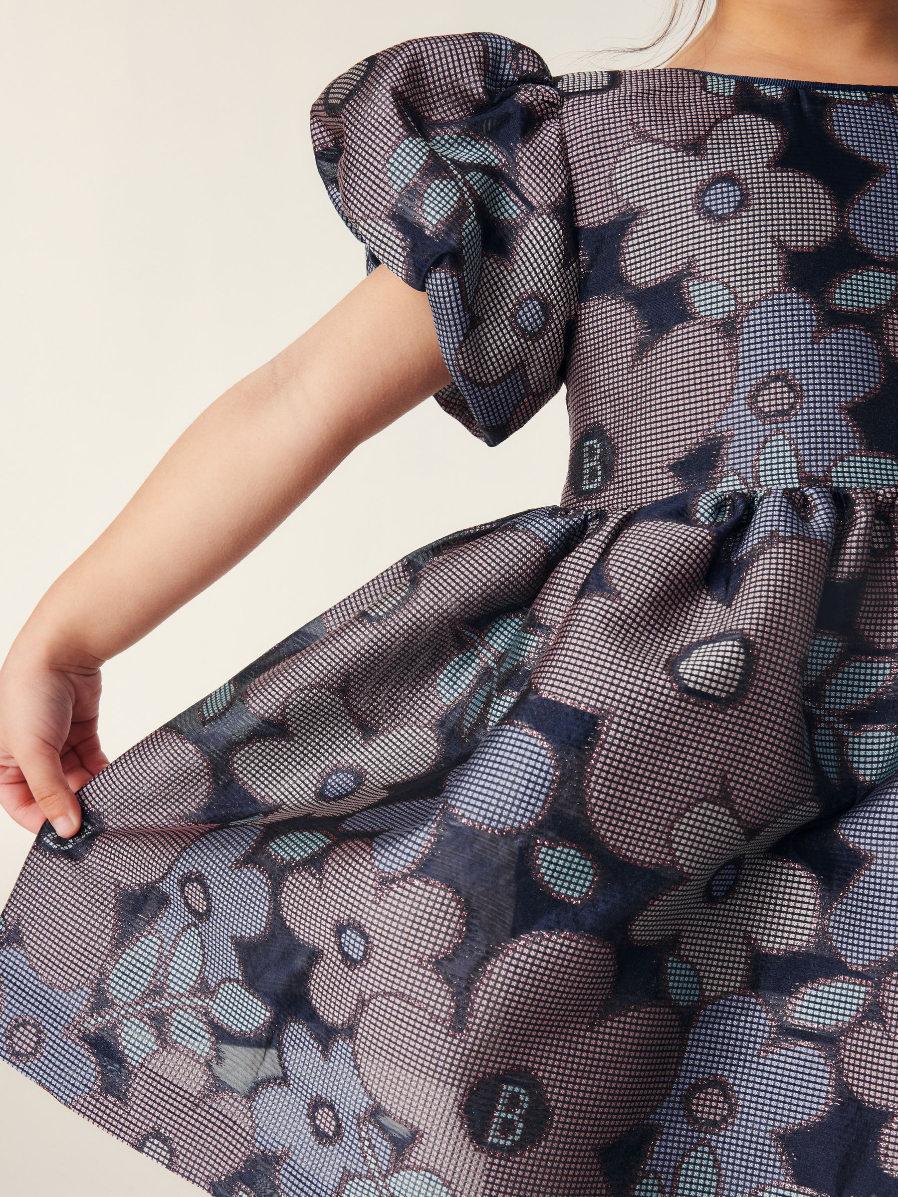 Buy Baker by Ted Baker Floral Jacquard Dress from Next Luxembourg