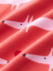 Red Mr Fox Scion At Next Cotton Pyjamas - Image 7 of 7