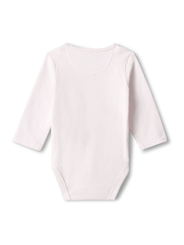Lila - Calvin Klein Newborn Signature Logo Bodysuit - Larawan 3 ng 3
