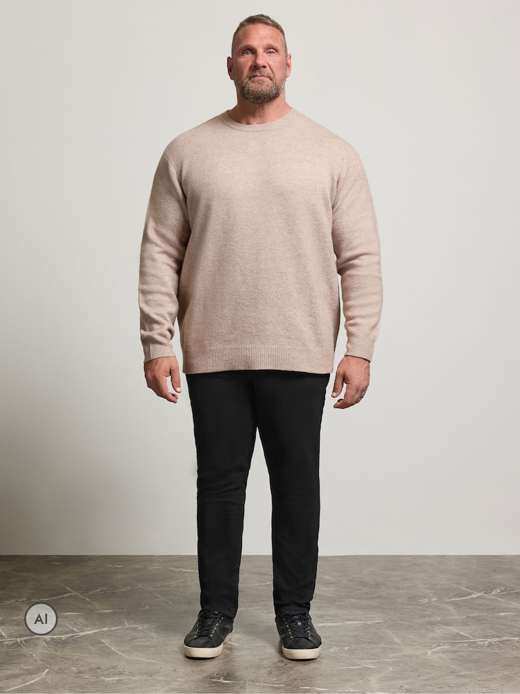 BadRhino Big & Tall Black Cotton Twill Trousers - Image 2 of 6