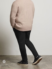 BadRhino Big & Tall Black Cotton Twill Trousers - Image 3 of 6