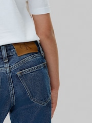 Calvin Klein Blue Straight Fit Jeans - Image 4 of 5