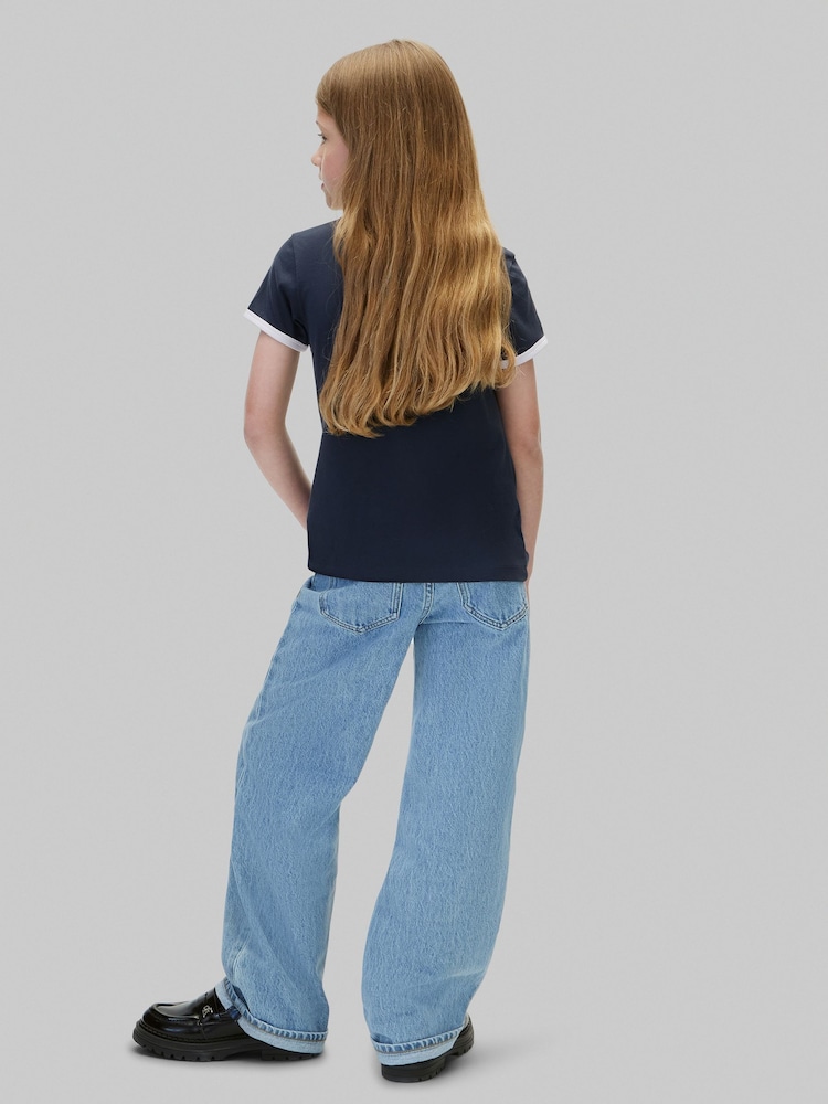 تيشِرت بشعار Ringer من Calvin Klein - صورة 2 من 6 تيشِرت بشعار Ringer من Calvin Klein - صورة 2 من 6