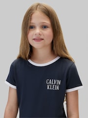تيشِرت بشعار Ringer من Calvin Klein - صورة 4 من 6