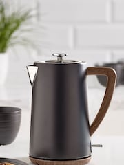 Black Bronx Wood Effect Kettle - Image 1 of 5