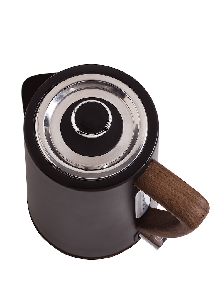 Black Bronx Wood Effect Kettle - Image 5 of 5