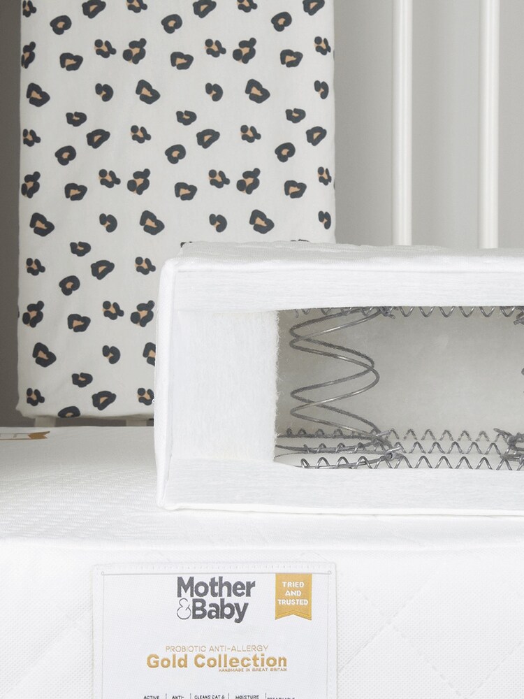 Mother&Baby Anti Allergy Sprung Cot Bed Mattress - Image 1 of 3