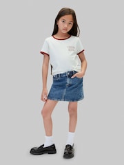Calvin Klein Blue Denim Skirt - Image 1 of 7
