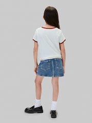Calvin Klein Blue Denim Skirt - Image 2 of 7