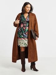 Simply Be Border Print Skater Dress - صورة 3 من 4