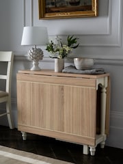 Laura Ashley White Dorset Drop Leaf Dining Table - Image 1 of 6