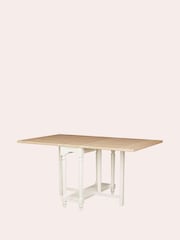 Laura Ashley White Dorset Drop Leaf Dining Table - Image 7 of 7