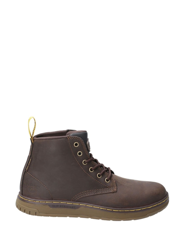 Dr. Martens Brown Ledger S1P Lace-Up Safety Boots - Image 1 of 4