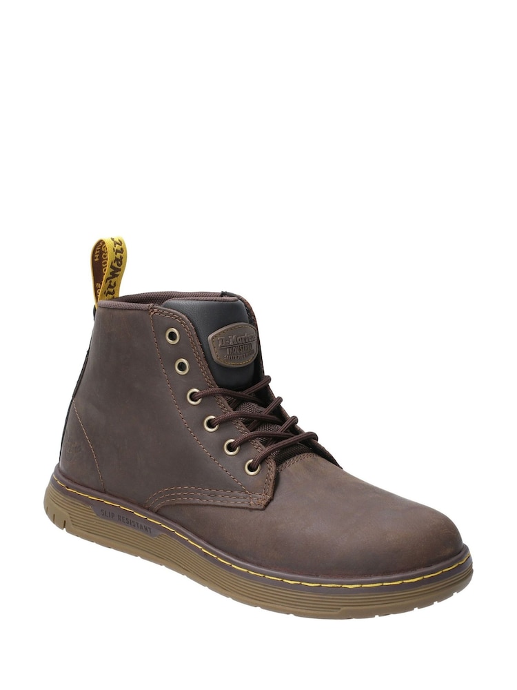 Dr. Martens Brown Ledger S1P Lace-Up Safety Boots - Image 2 of 4