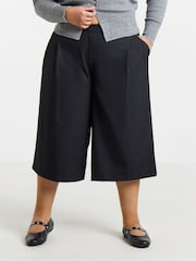 Simply Be Black Culottes - Image 3 of 4