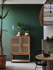 Craig & Rose Green Chalky Emulsion Ottilie 2.5L Paint - Image 2 of 3