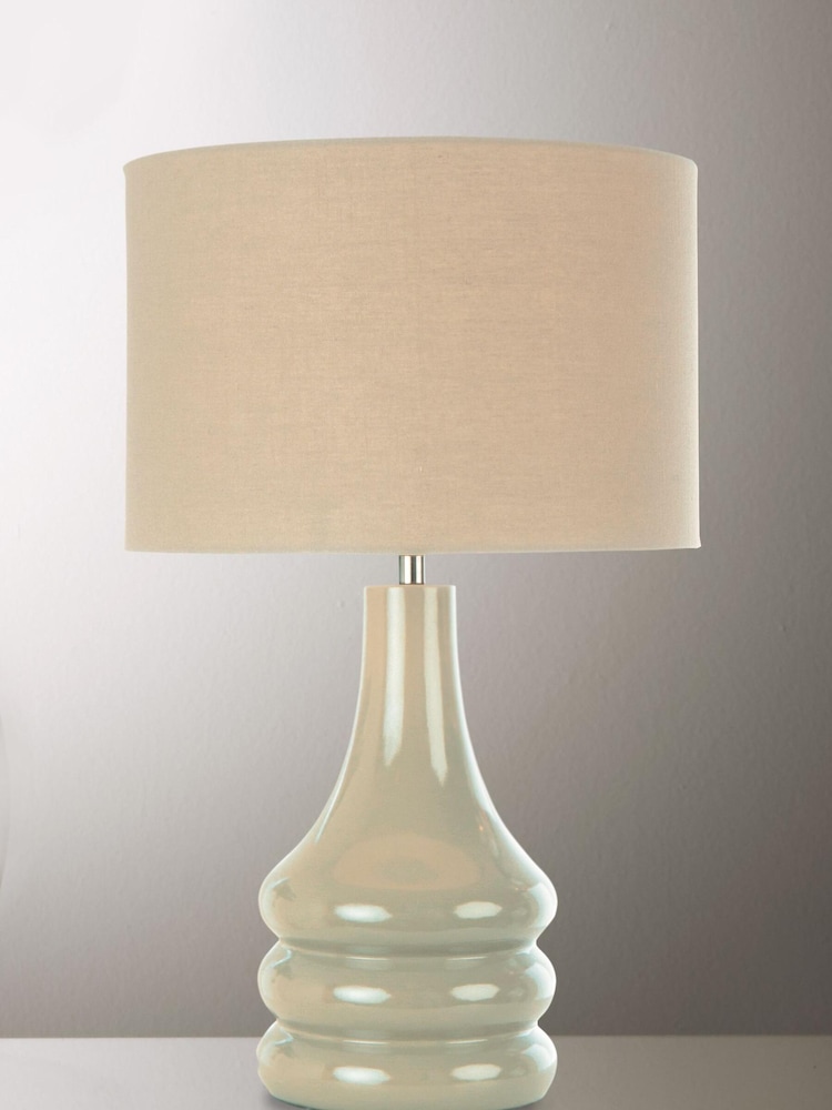 Village At Home Grey Raj Table Lamp - Image 1 of 3