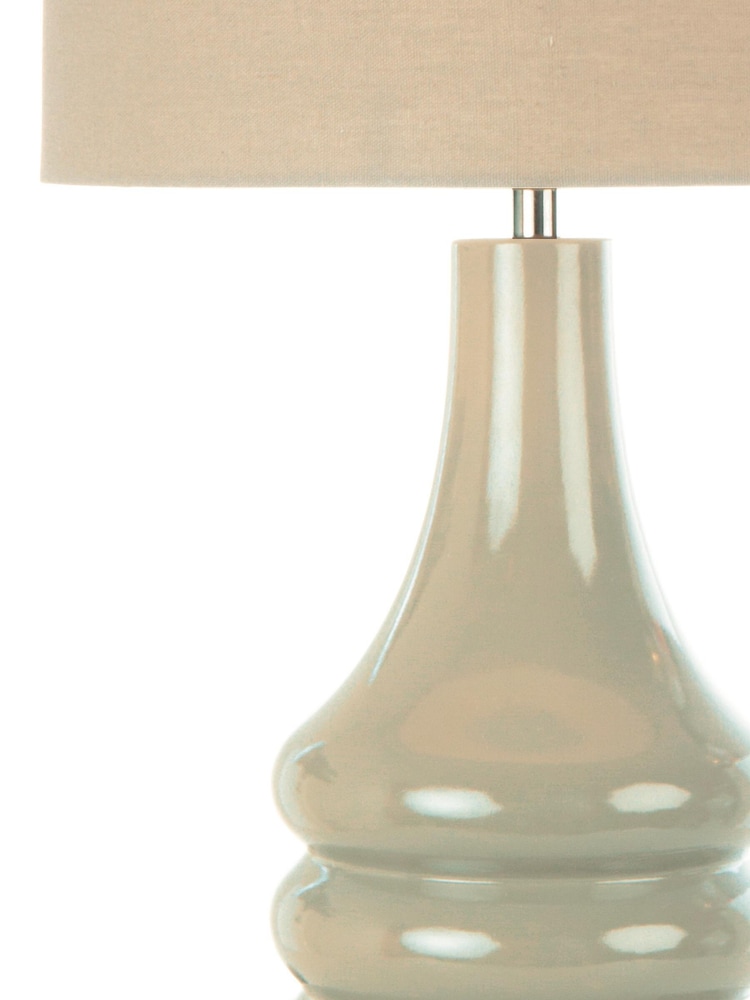 Village At Home Grey Raj Table Lamp - Image 3 of 3