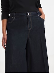 Simply Be Blue Culotte Jeans - Image 4 of 4
