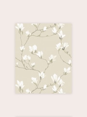 Laura Ashley Natural Magnolia Grove 10M Wallpaper - Image 3 of 4