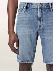 AllSaints Blue Switch Shorts - Image 3 of 8