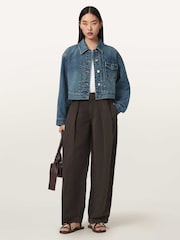 AllSaints Blink ošišana jakna - Slika 5 od 6
