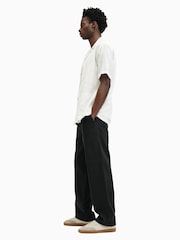 AllSaints Black Hanbury Trousers - Image 4 of 8