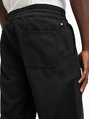 AllSaints Black Hanbury Trousers - Image 7 of 8