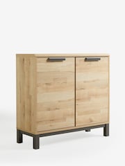 Light Bronx Oak Effect Small Sideboard - Image 3 of 6