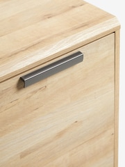 Light Bronx Oak Effect Small Sideboard - Image 5 of 6