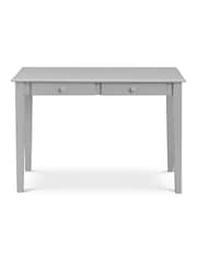 Julian Bowen Grey Carrington Compact 2 Drawer Desk - Image 3 of 5