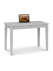 Julian Bowen Grey Carrington Compact 2 Drawer Desk - Image 5 of 5