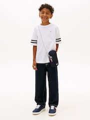 Tommy Hilfiger Stribet Ærme Jersey T-shirt - Billede 3 af 5