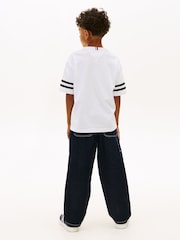 Tommy Hilfiger Stribet Ærme Jersey T-shirt - Billede 4 af 5