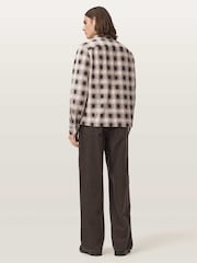 AllSaints Brown Rivet Cord Jeans - Image 7 of 8