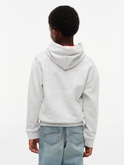 Grau - Tommy Hilfiger – Heritage-Kapuzenpullover mit Flagge - Bild 2 von 8