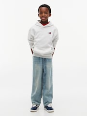 Grau - Tommy Hilfiger – Heritage-Kapuzenpullover mit Flagge - Bild 3 von 8
