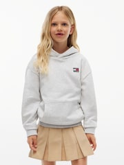 Grau - Tommy Hilfiger – Heritage-Kapuzenpullover mit Flagge - Bild 4 von 8
