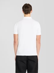 Lyle & Scott White Shield Badge Polo Shirt - Image 4 of 5