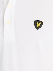 Lyle & Scott White Shield Badge Polo Shirt - Image 5 of 5